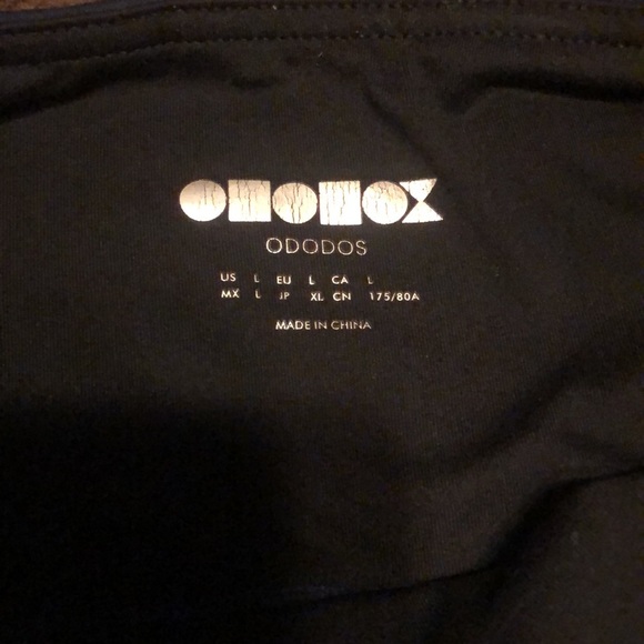 Navy leggings with phone pocket - Picture 4 of 4